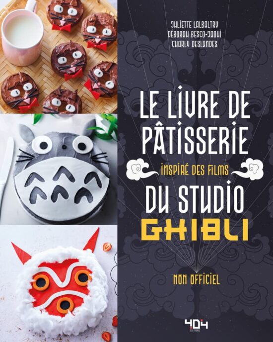 livre pâtisserie ghibli