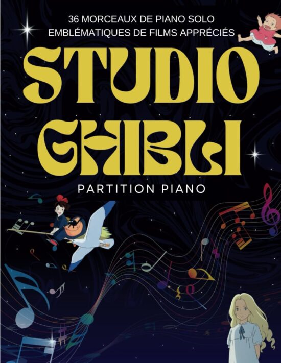 Partition Piano: 36 Morceaux De Piano - Ghibli