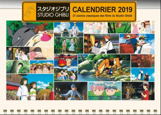 calendrier ghibli