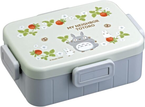 Boîte à lunch en bois Mon Voisin Totoro, fraises, 22,0 fl oz (650 ml)