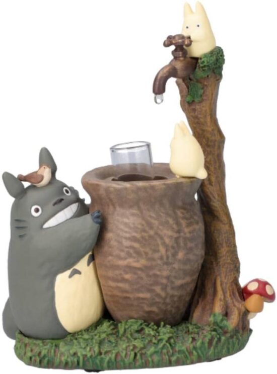 Studio Ghibli Mon Voisin Totoro – Totoro, Vase à Fleurs à Tige Unique avec Robinet de forêt bénélique