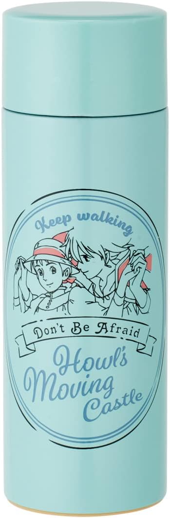 Bouteille en acier inoxydable Motif château de Howl's Moving Castle Studio Ghibli 350 ml