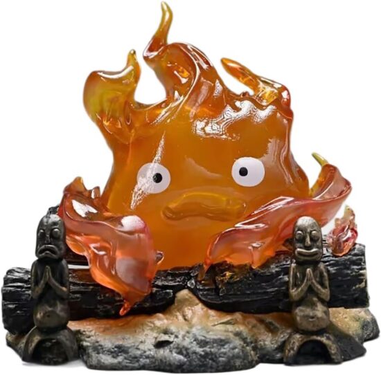 Calcifer Château ambulant - Figurine d'Action Modèle de 12 cm