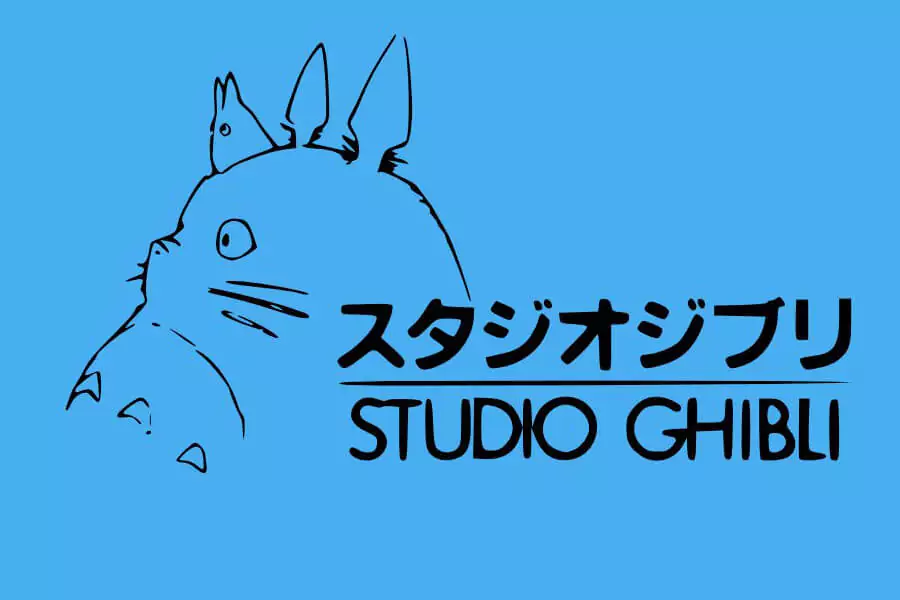 totoro et logo studio ghibli