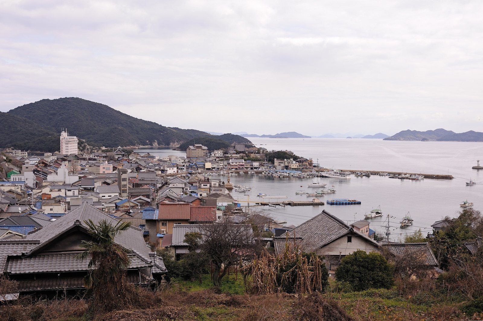 ville de Tomonoura au japon 